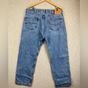 Levi’s 505 jeans size 40x30 regular fit straight leg 100% cotton